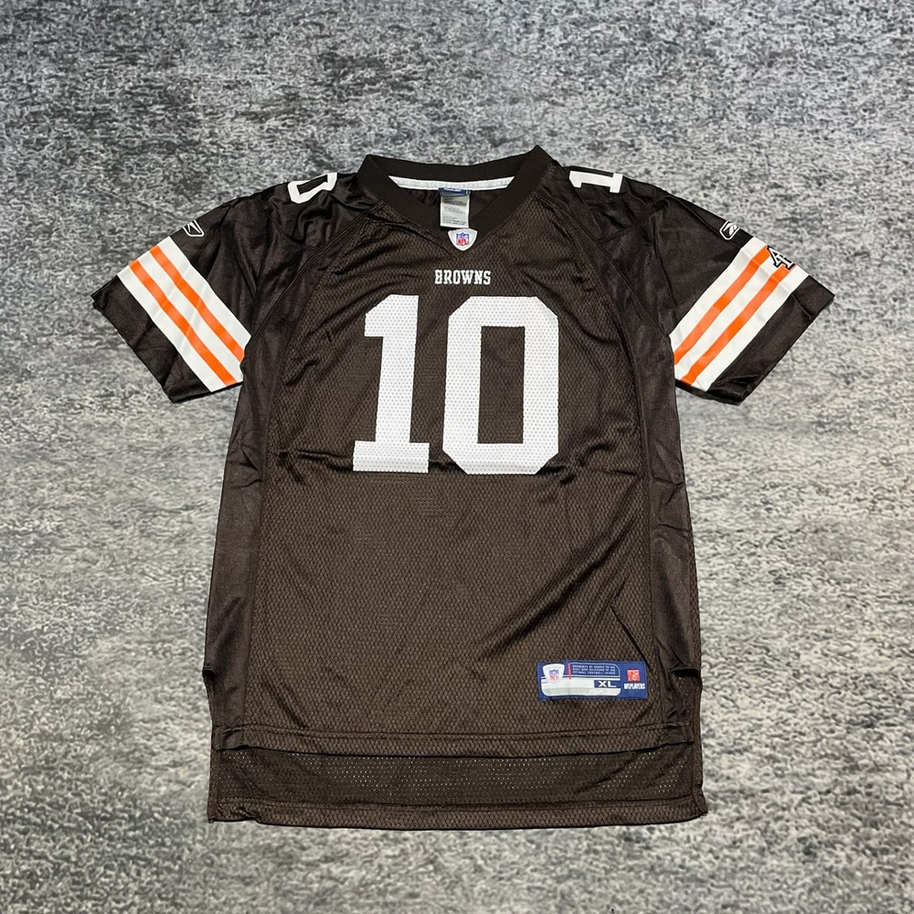 Brady Quinn‎ Cleveland Browns Reebok NFL Jersey Youth XL 18-20 Brown Football